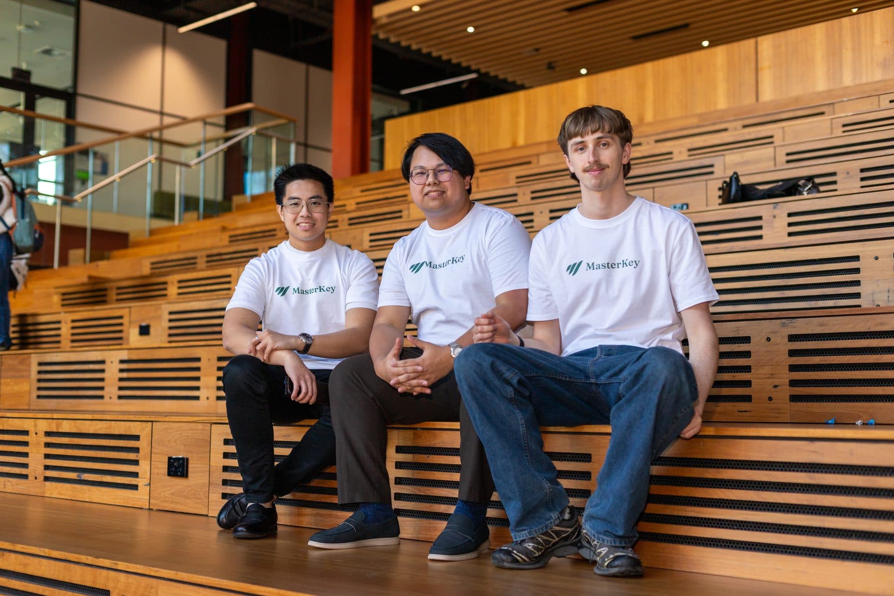 The MasterKey founding team